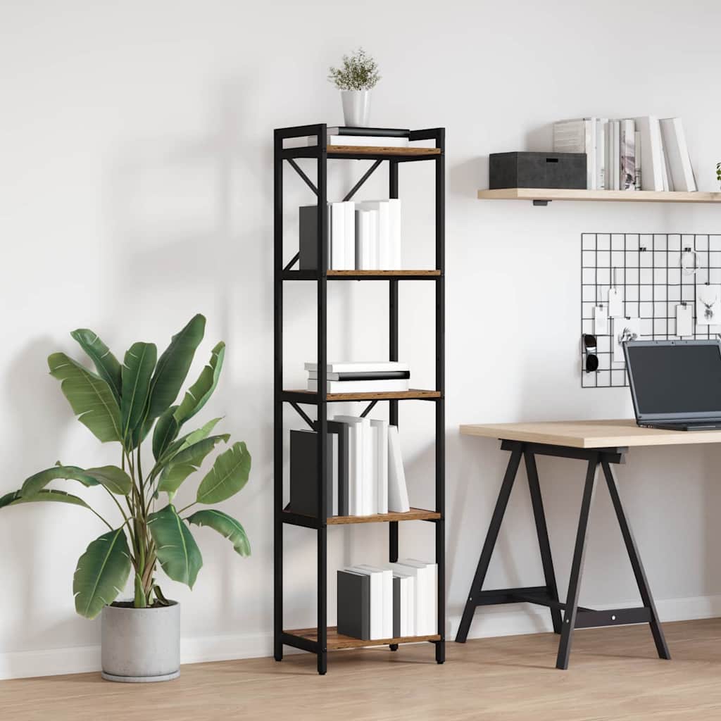 Estante Madeira antiga 40 x 30 x 153 cm Madeira processada