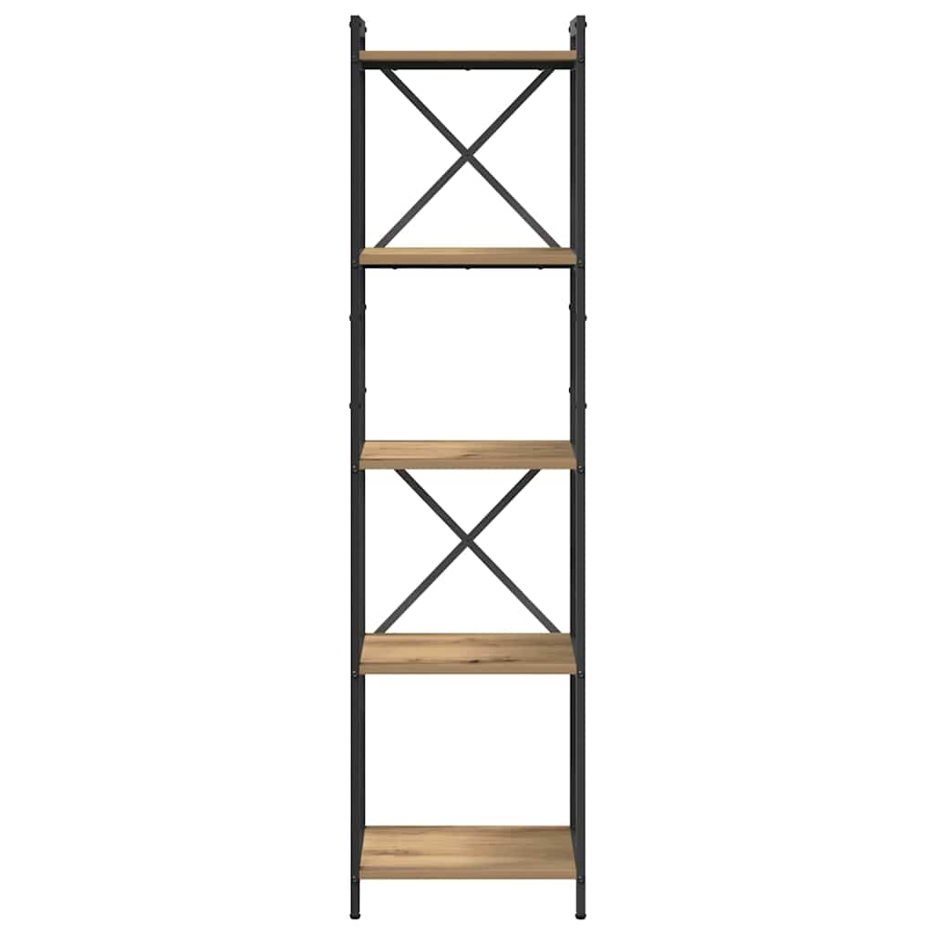 Estante carvalho artisiano 40 x 30 x 153 cm Madeira processada