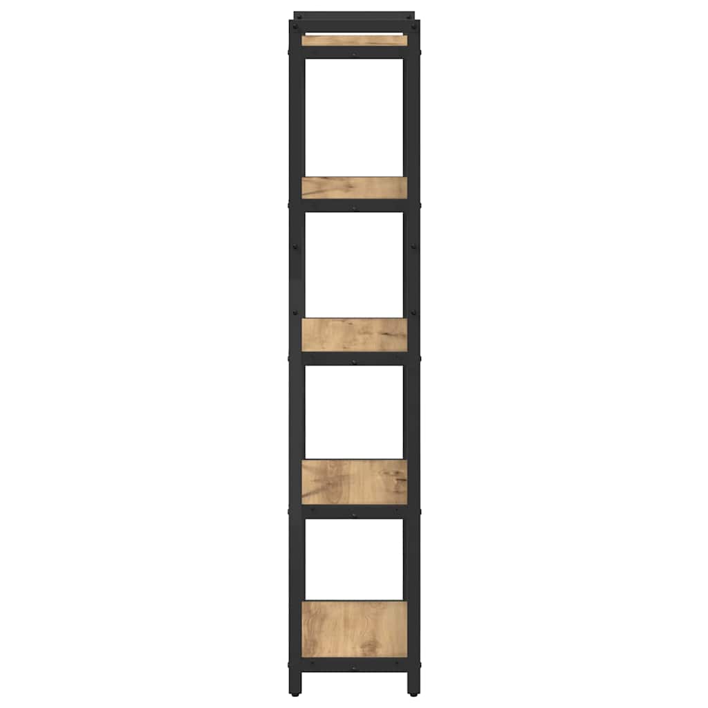 Estante carvalho artisiano 40 x 30 x 153 cm Madeira processada