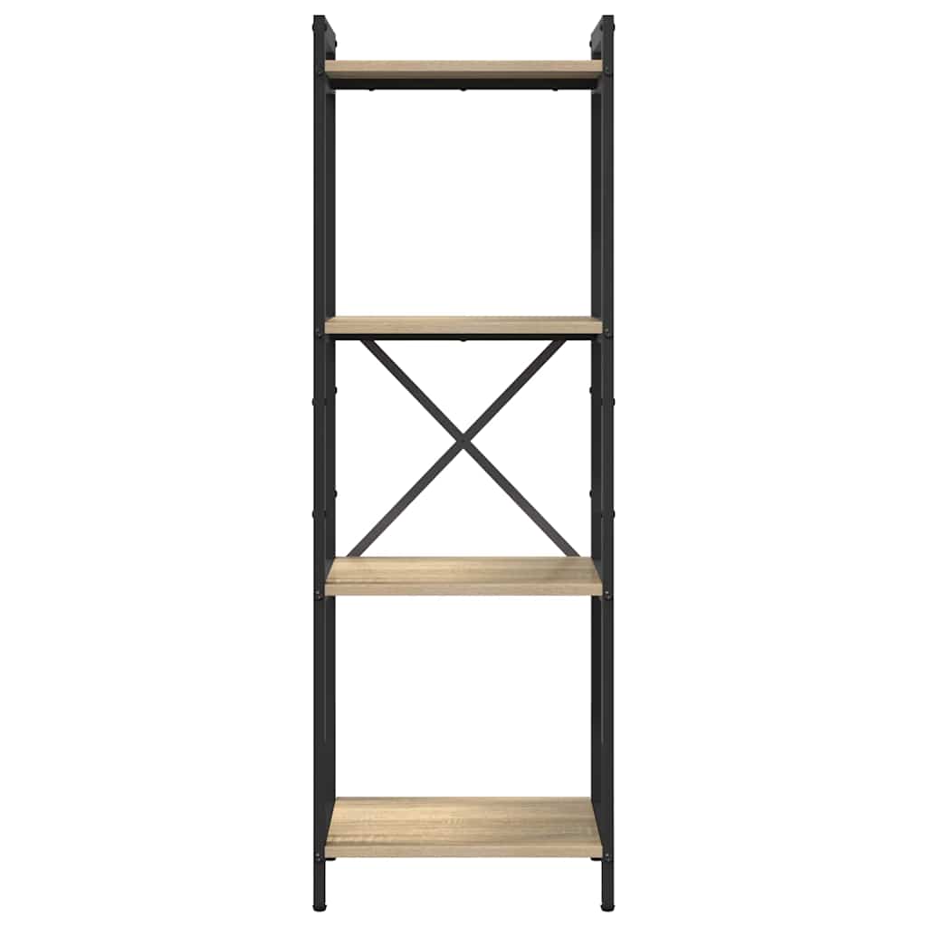 Estante Carvalho sonoma 40 x 30 x 118 cm Madeira processada