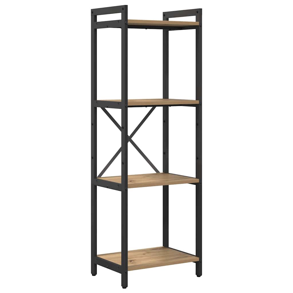 Estante carvalho artisiano 40 x 30 x 118 cm Madeira processada