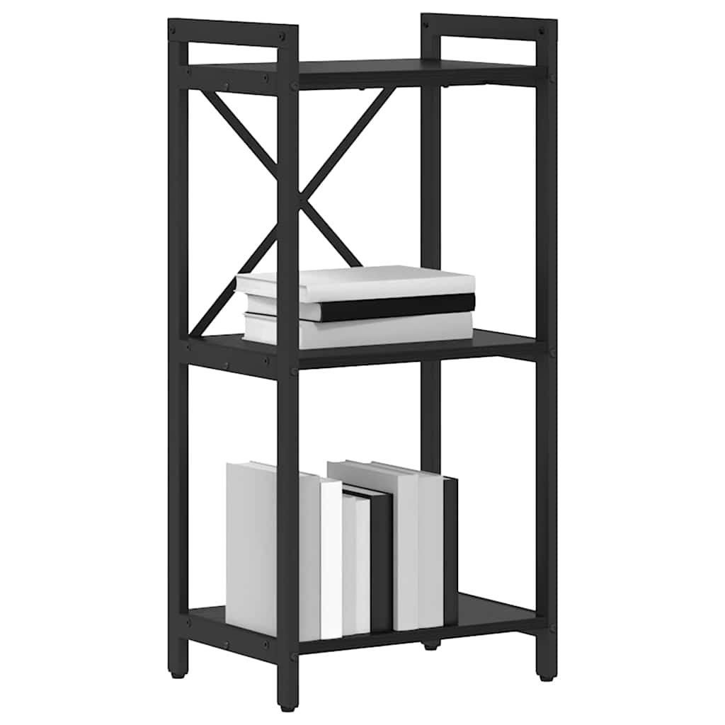 Estante Carvalho preto 40 x 30 x 83 cm Madeira processada