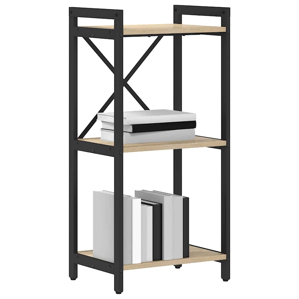 Estante Carvalho sonoma 40 x 30 x 83 cm Madeira processada