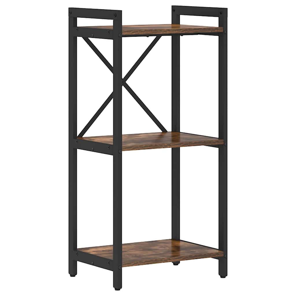 Estante Carvalho fumado 40 x 30 x 83 cm Madeira processada