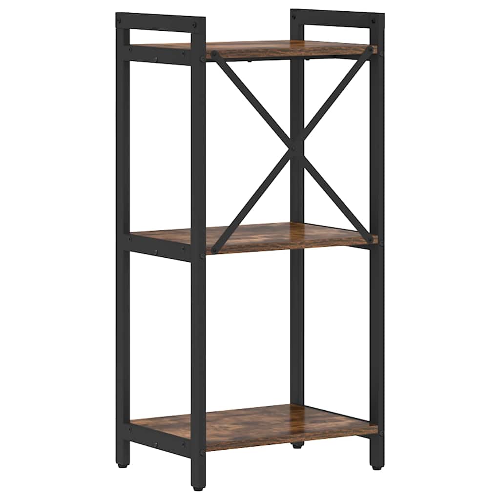 Estante Carvalho fumado 40 x 30 x 83 cm Madeira processada