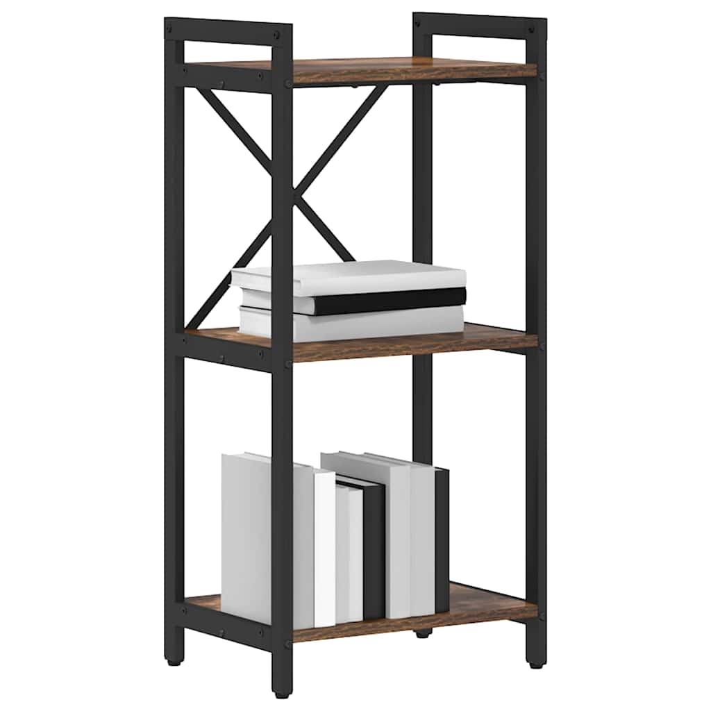 Estante Carvalho fumado 40 x 30 x 83 cm Madeira processada