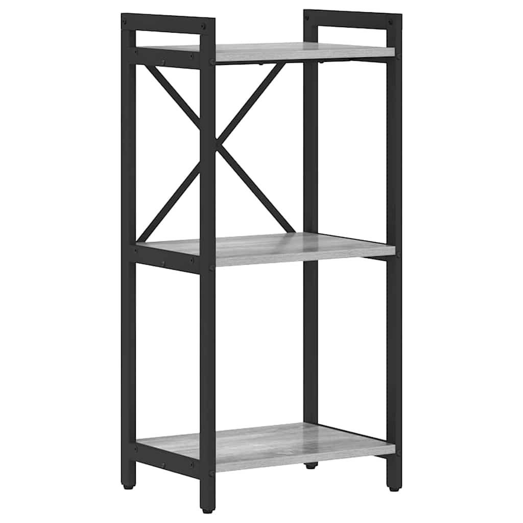 Estante Sonoma cinzento 40 x 30 x 83 cm Madeira processada