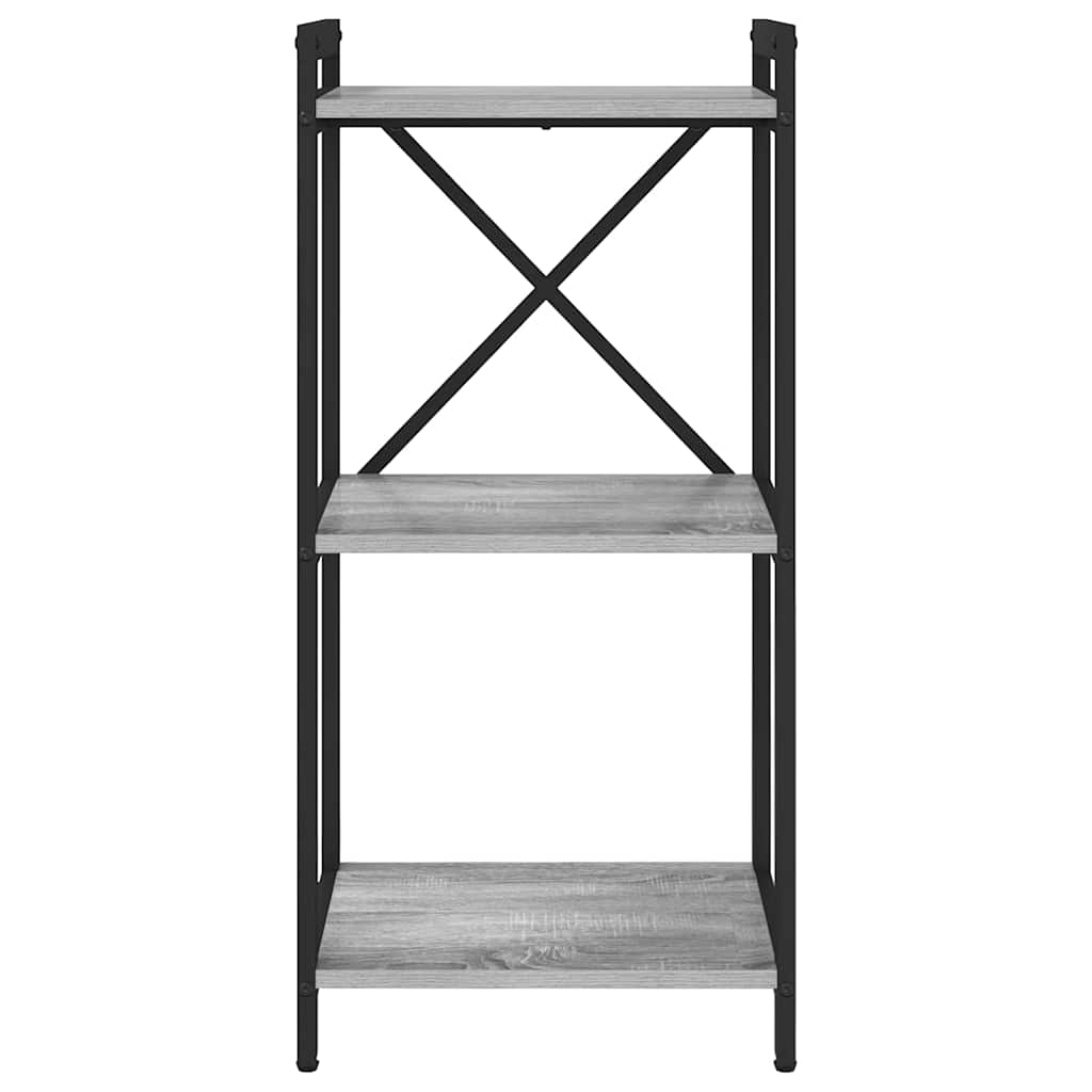 Estante Sonoma cinzento 40 x 30 x 83 cm Madeira processada