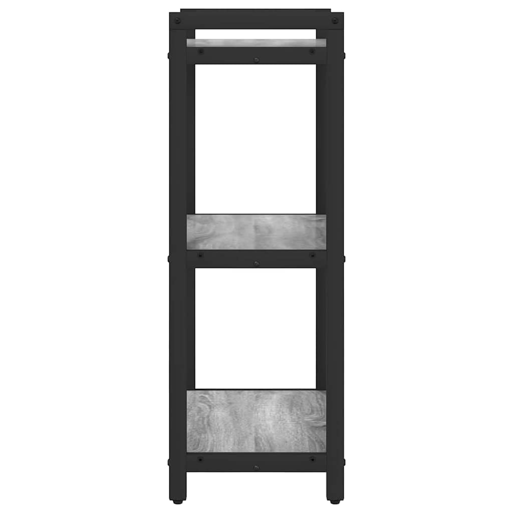 Estante Sonoma cinzento 40 x 30 x 83 cm Madeira processada