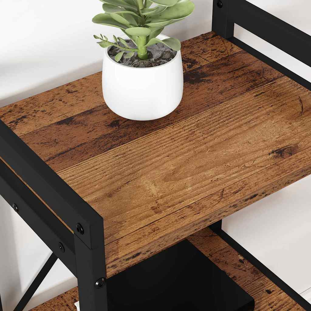 Estante Madeira antiga 40 x 30 x 83 cm Madeira processada