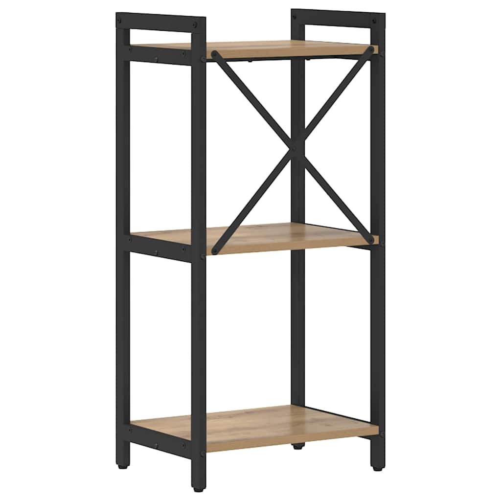 Estante carvalho artisiano 40 x 30 x 83 cm Madeira processada