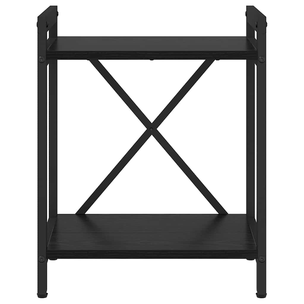 Estante Carvalho preto 40 x 30 x 48.5 cm Madeira processada