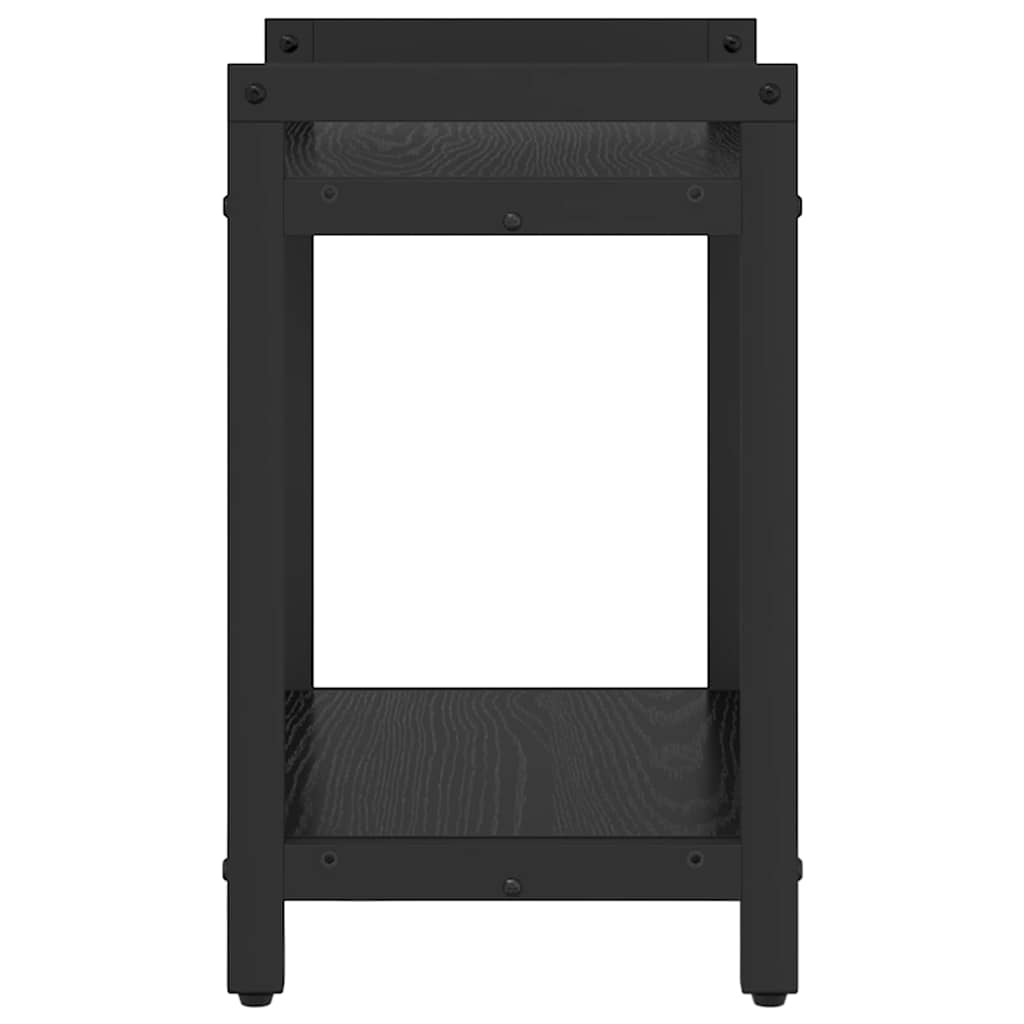 Estante Carvalho preto 40 x 30 x 48.5 cm Madeira processada