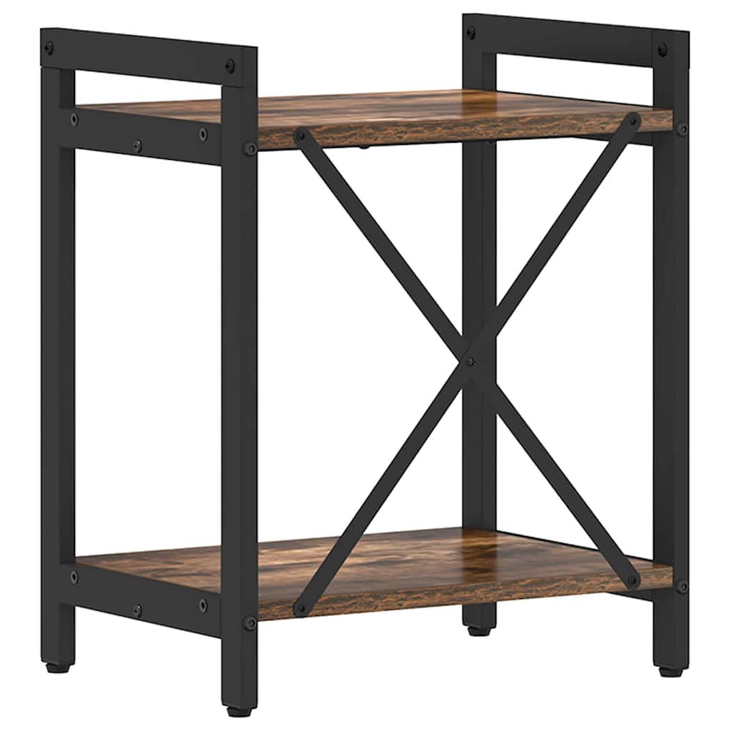 Estante Carvalho fumado 40 x 30 x 48.5 cm Madeira processada