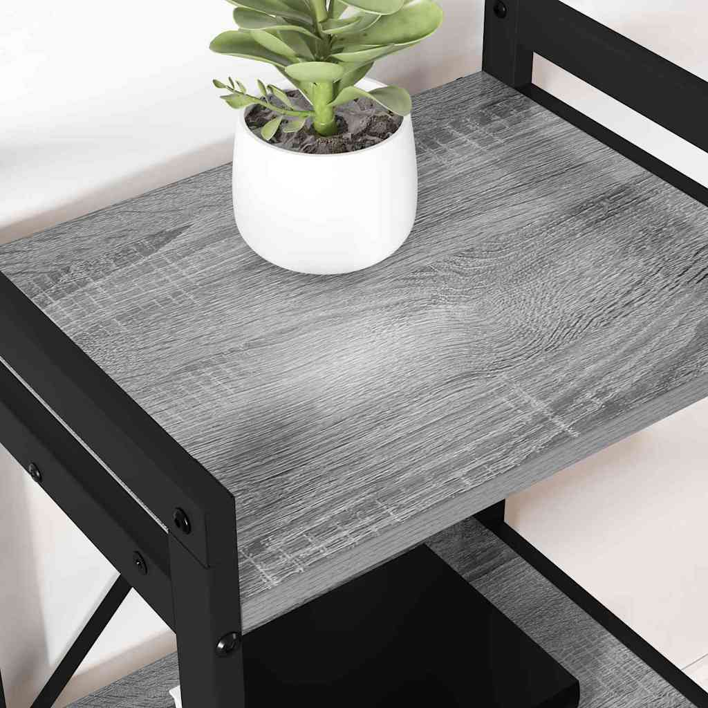 Estante Sonoma cinzento 40 x 30 x 48.5 cm Madeira processada