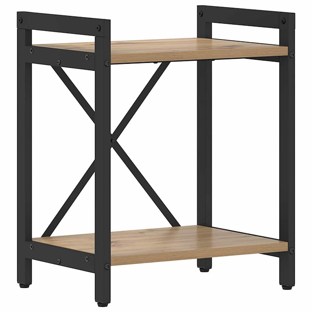 Estante carvalho artisiano 40 x 30 x 48.5 cm Madeira processada