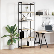 Estante Carvalho sonoma 60 x 30 x 188 cm Madeira processada