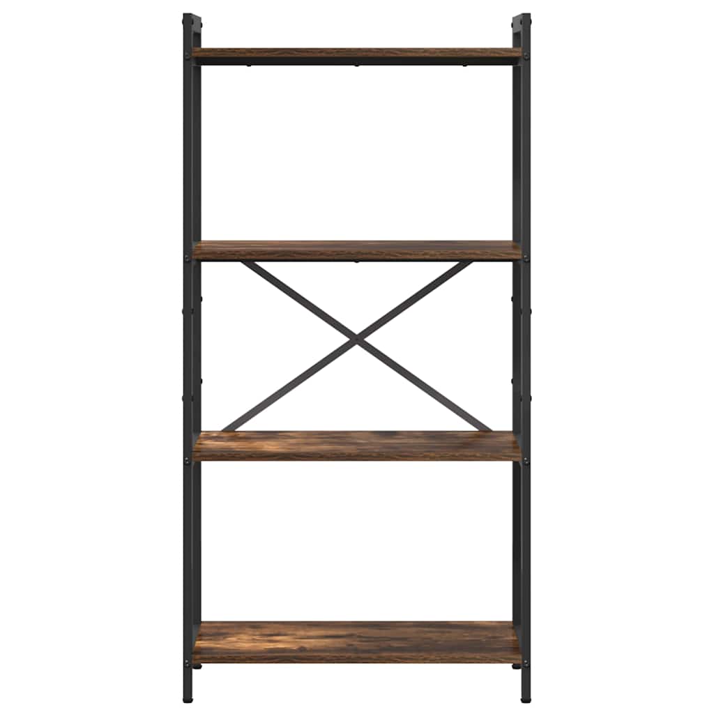 Estante Carvalho fumado 60 x 30 x 118 cm Madeira processada