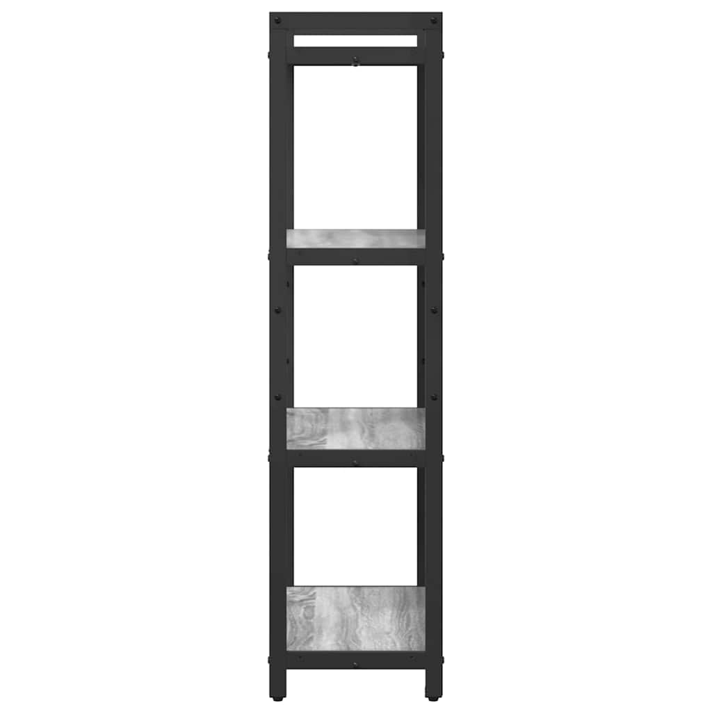 Estante Sonoma cinzento 60 x 30 x 118 cm Madeira processada