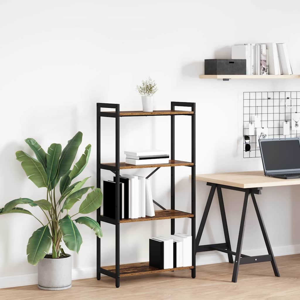 Estante Madeira antiga 60 x 30 x 118 cm Madeira processada