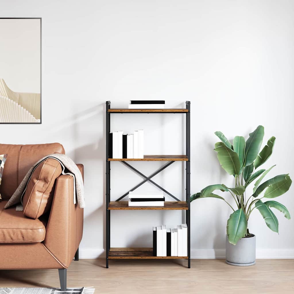 Estante Madeira antiga 60 x 30 x 118 cm Madeira processada