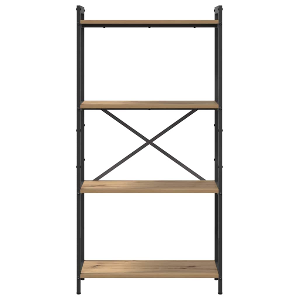 Estante carvalho artisiano 60 x 30 x 118 cm Madeira processada