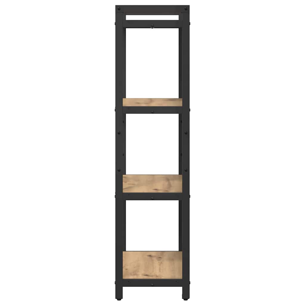 Estante carvalho artisiano 60 x 30 x 118 cm Madeira processada