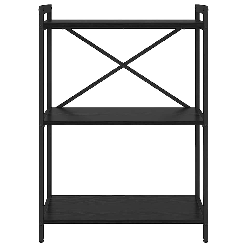 Estante Carvalho preto 60 x 30 x 83 cm Madeira processada