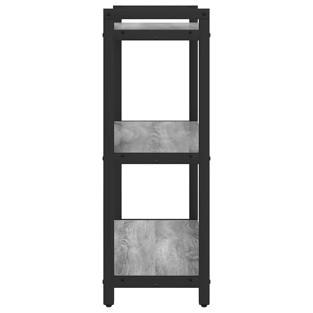 Estante Sonoma cinzento 60 x 30 x 83 cm Madeira processada