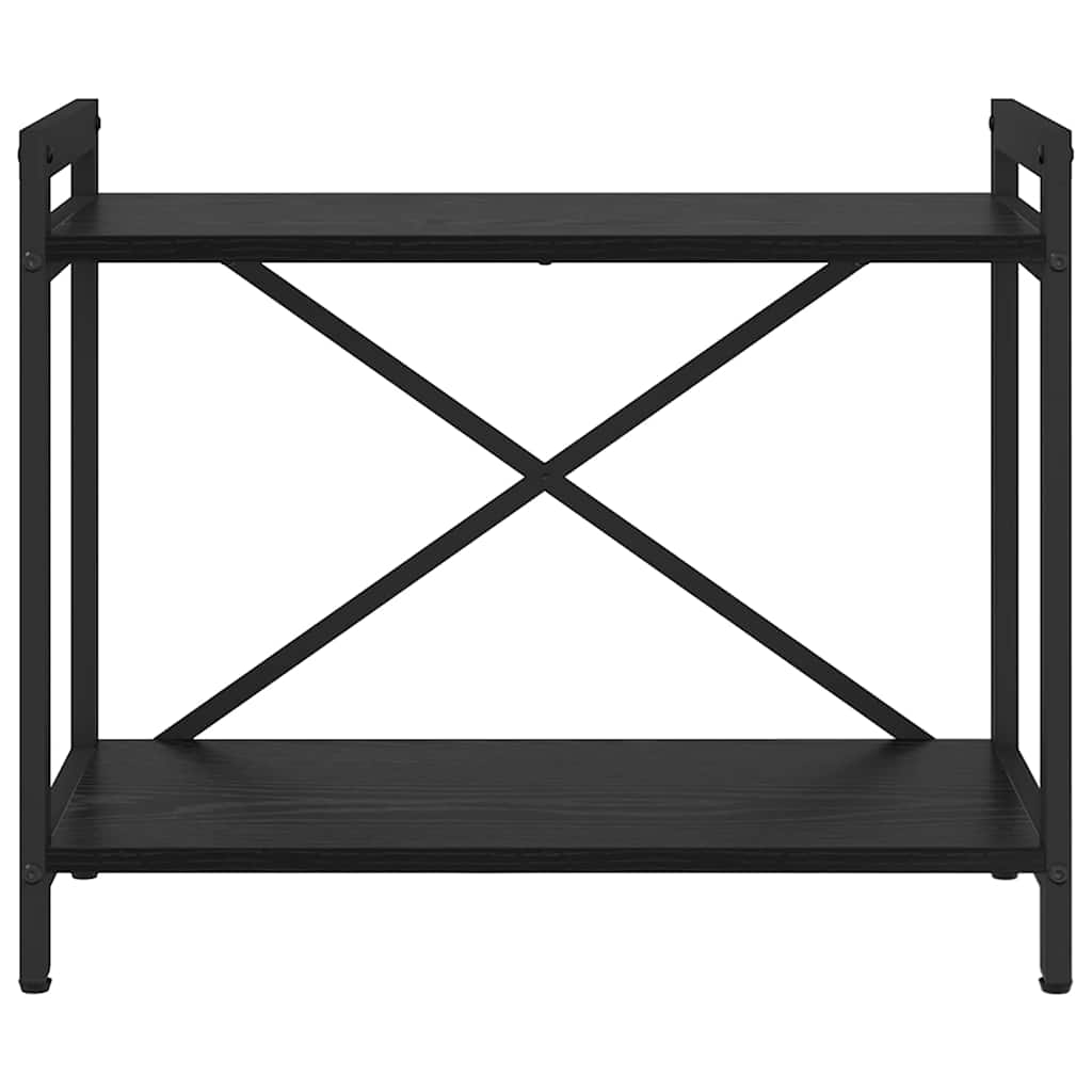 Estante Carvalho preto 60 x 30 x 48.5 cm Madeira processada