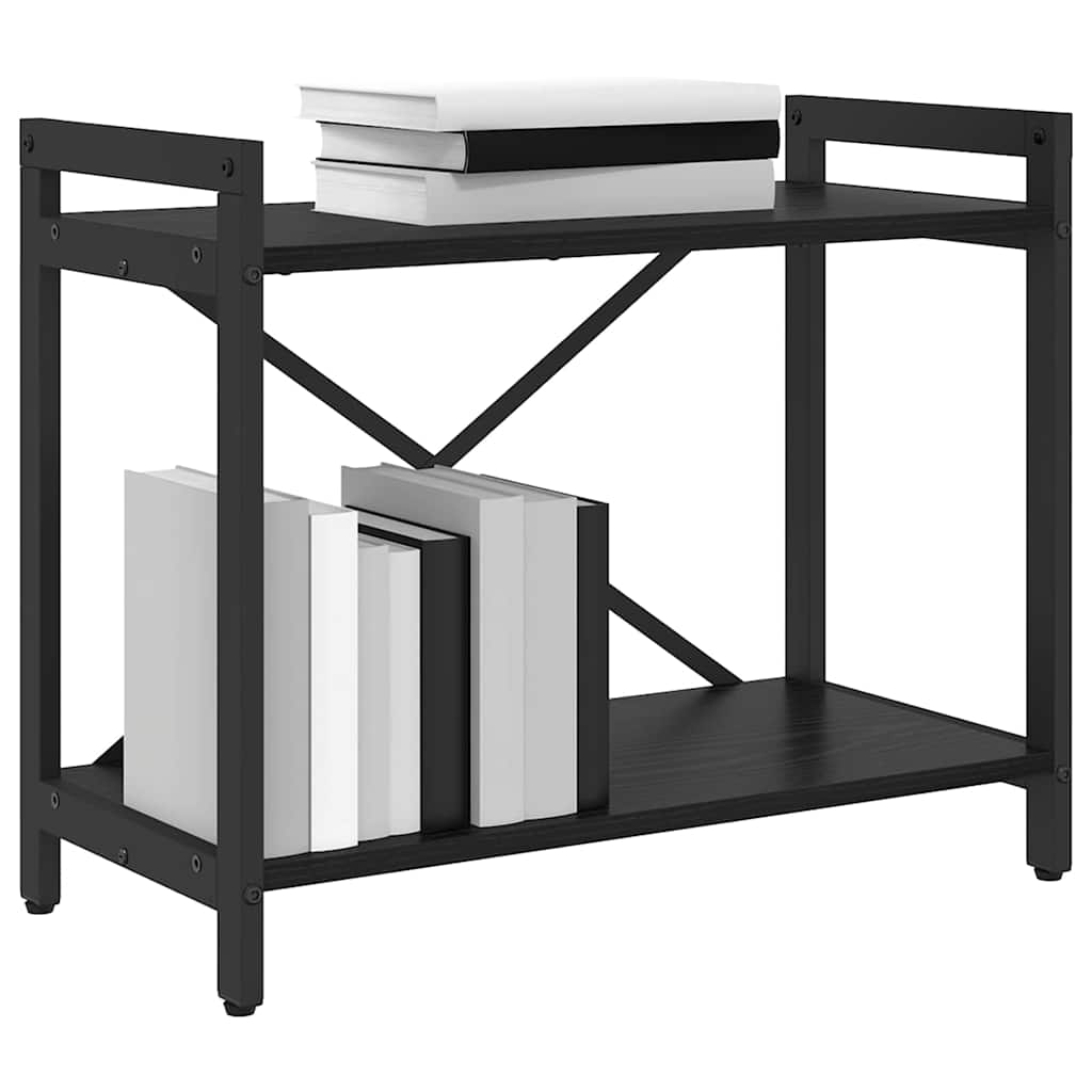 Estante Carvalho preto 60 x 30 x 48.5 cm Madeira processada