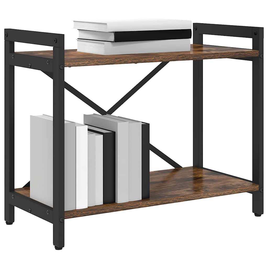 Estante Carvalho fumado 60 x 30 x 48.5 cm Madeira processada