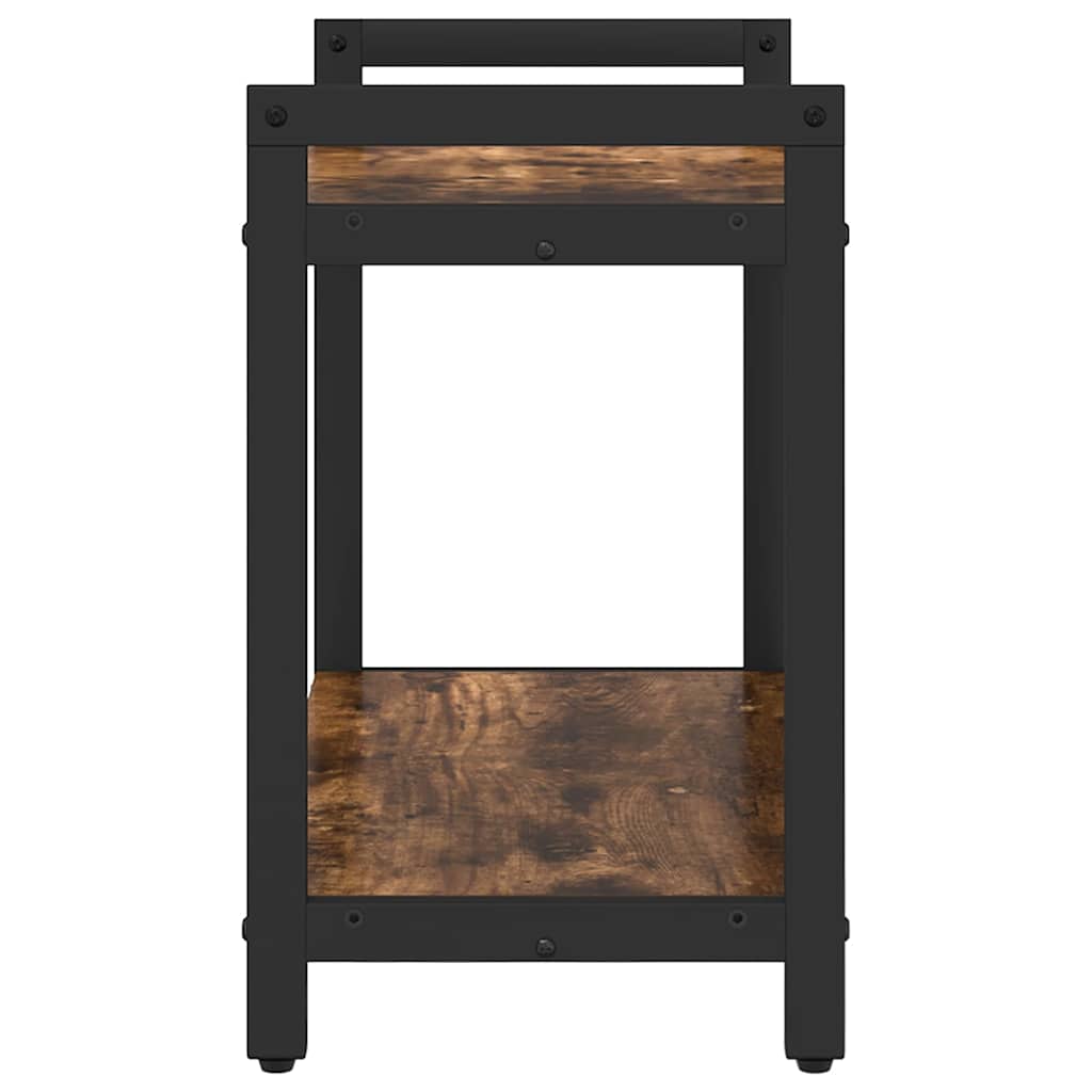 Estante Carvalho fumado 60 x 30 x 48.5 cm Madeira processada