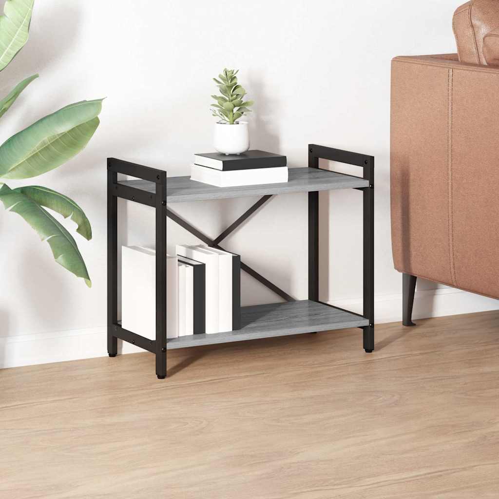 Estante Sonoma cinzento 60 x 30 x 48.5 cm Madeira processada