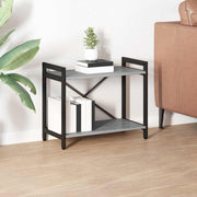 Estante Sonoma cinzento 60 x 30 x 48.5 cm Madeira processada