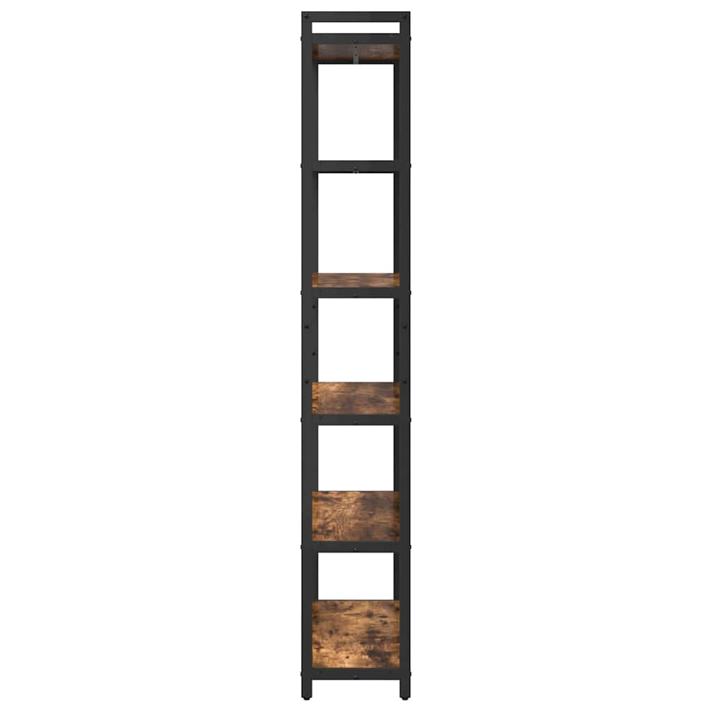 Estante Carvalho fumado 80 x 30 x 188 cm Madeira processada