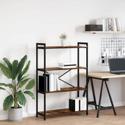 Estante Carvalho fumado 80 x 30 x 118 cm Madeira processada