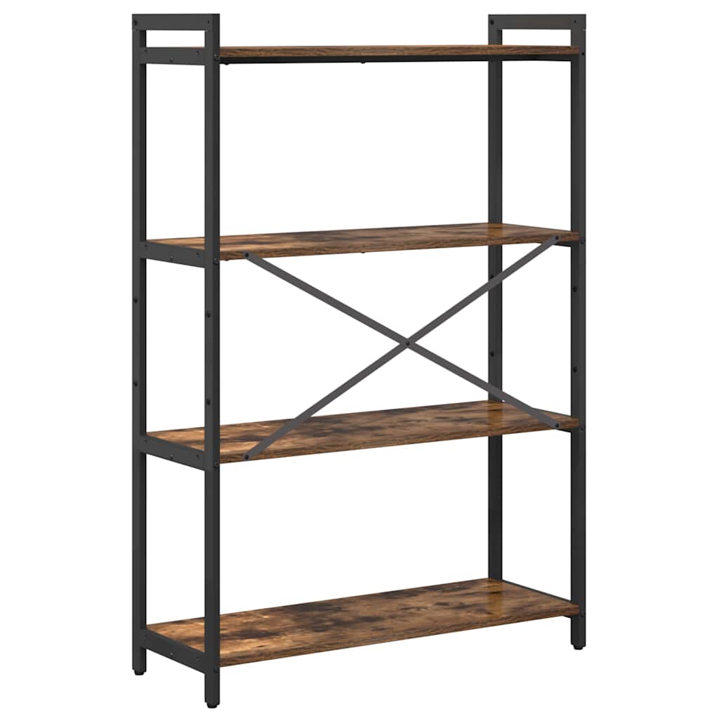 Estante Carvalho fumado 80 x 30 x 118 cm Madeira processada