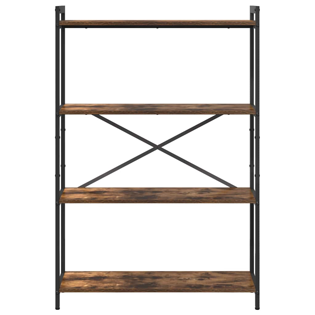 Estante Carvalho fumado 80 x 30 x 118 cm Madeira processada