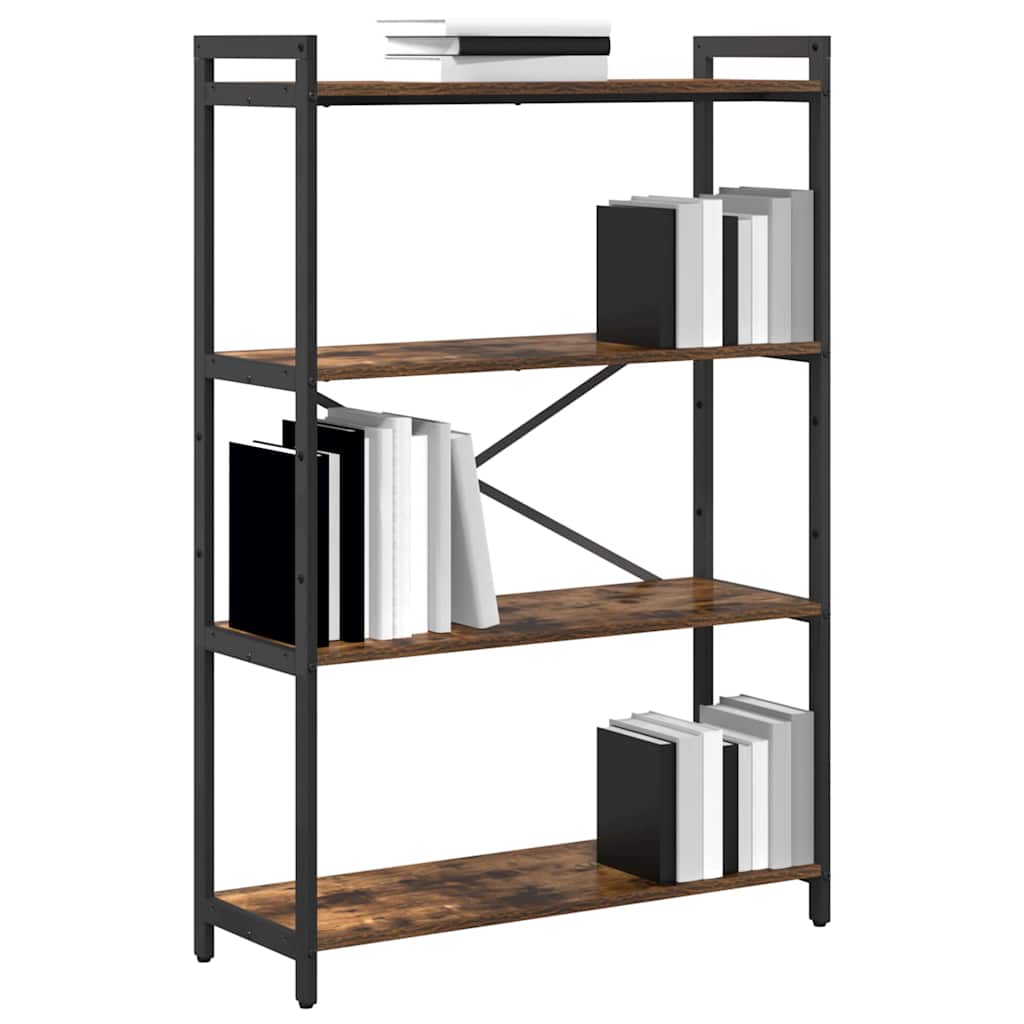 Estante Carvalho fumado 80 x 30 x 118 cm Madeira processada