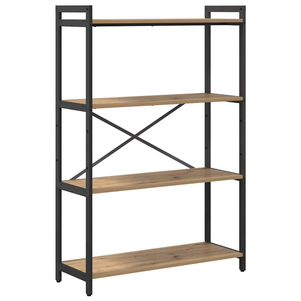 Estante carvalho artisiano 80 x 30 x 118 cm Madeira processada