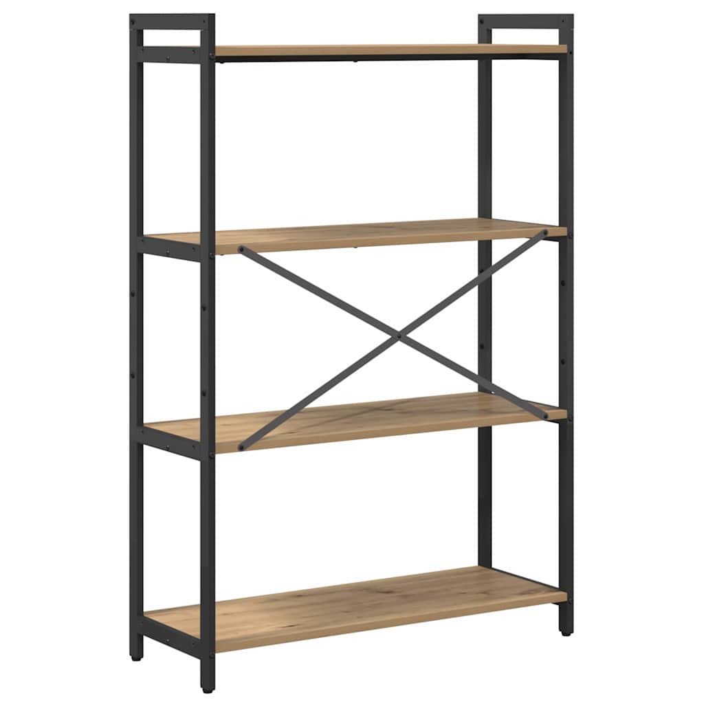 Estante carvalho artisiano 80 x 30 x 118 cm Madeira processada