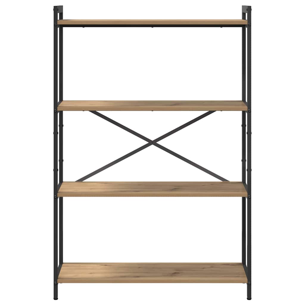 Estante carvalho artisiano 80 x 30 x 118 cm Madeira processada