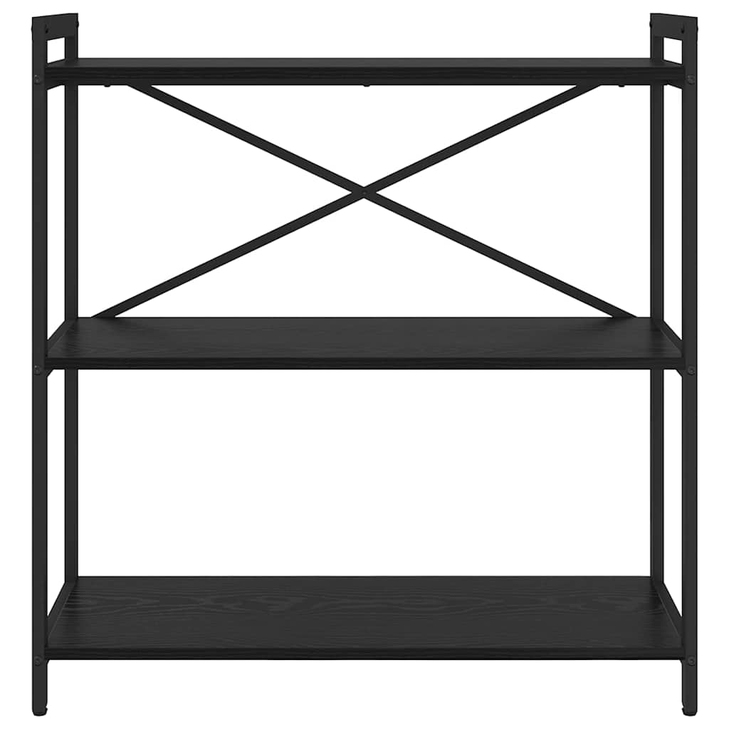 Estante Carvalho preto 80 x 30 x 83 cm Madeira processada