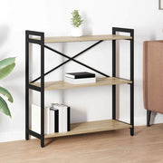 Estante Carvalho sonoma 80 x 30 x 83 cm Madeira processada