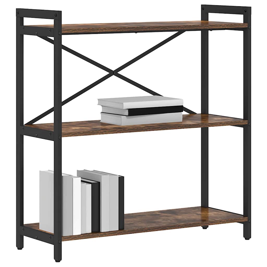 Estante Carvalho fumado 80 x 30 x 83 cm Madeira processada