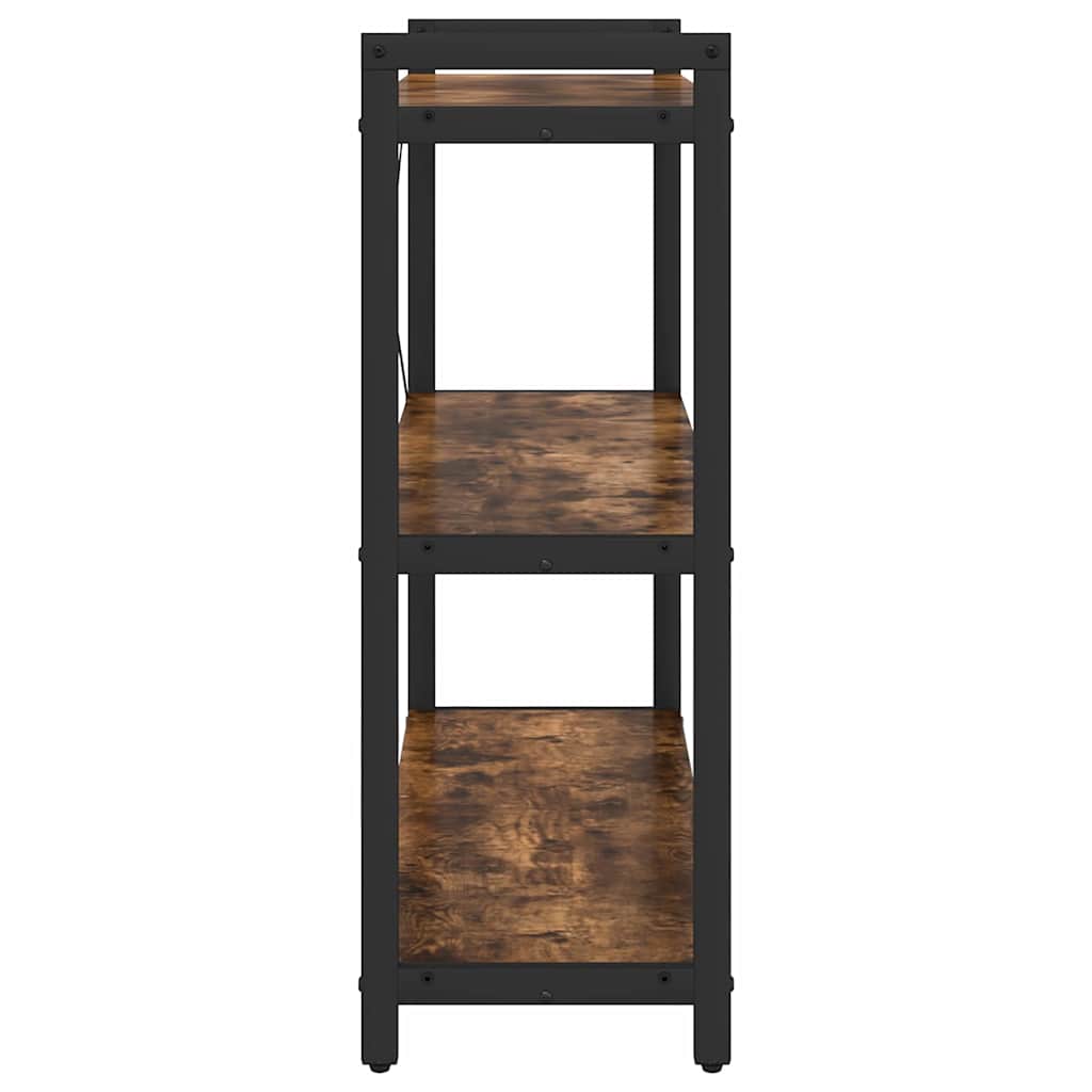 Estante Carvalho fumado 80 x 30 x 83 cm Madeira processada