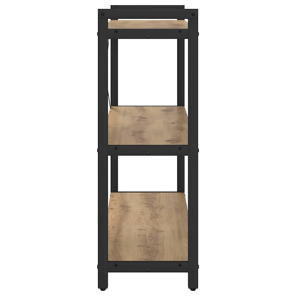 Estante carvalho artisiano 80 x 30 x 83 cm Madeira processada