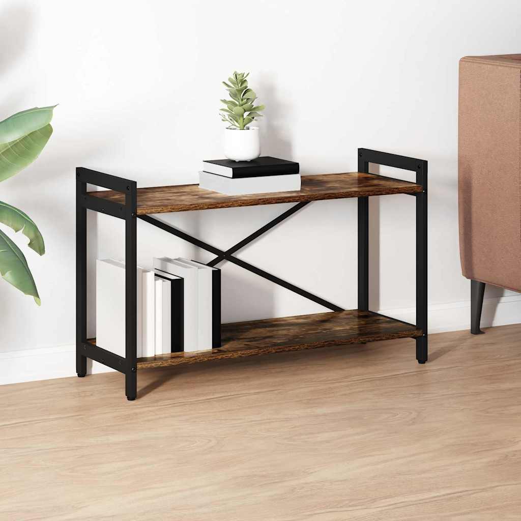 Estante Carvalho fumado 80 x 30 x 48.5 cm Madeira processada