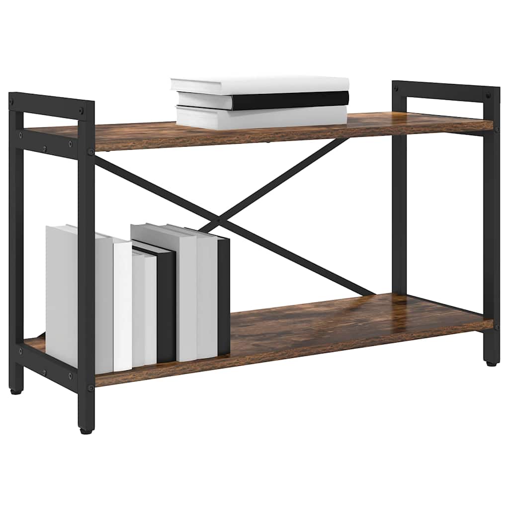 Estante Carvalho fumado 80 x 30 x 48.5 cm Madeira processada